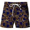 Cartoon Music Colorful Graffiti Beach Shorts Men 3d Print Swim Trunks Summer Surf Board Shorts 80s 90s Street Short Pants