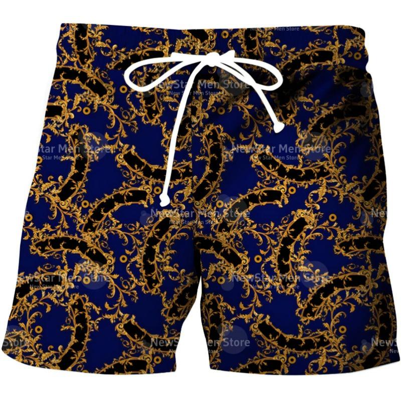 Cartoon Music Colorful Graffiti Beach Shorts Men 3d Print Swim Trunks Summer Surf Board Shorts 80s 90s Street Short Pants