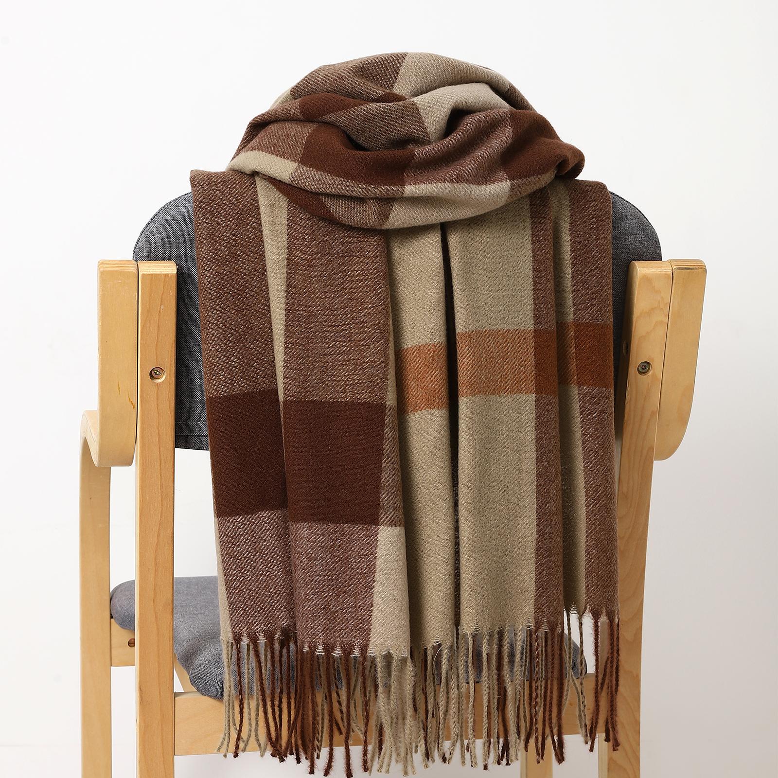 

200*70cm Fashion Autumn Winter Warm Cashmere Scarf Dot Pattern Long Tassels Women Thicken Wrap Shawl Lady muffler Wool Pashmina