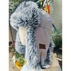 Plush men's outdoor ear protection hat, plush thickened cold-proof hat, ice and snow festival winter warm hat