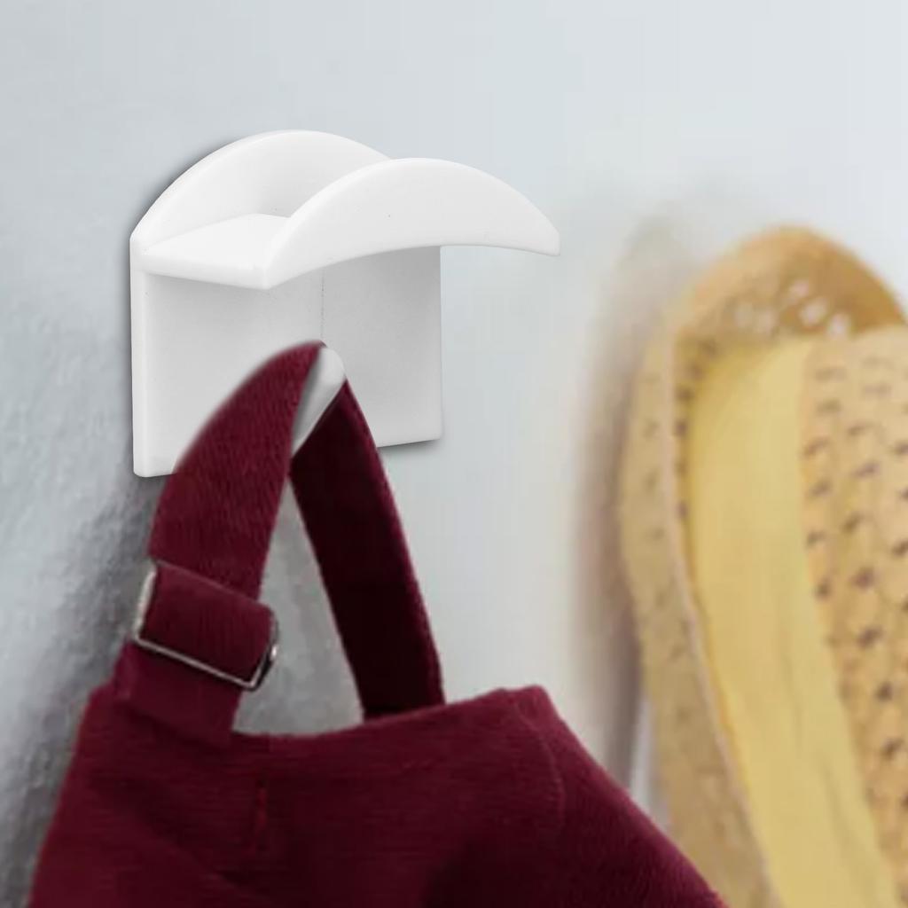 5 PCS Wall Hat Rack Self Adhesive Baseball Hat Hanger Hook Earphone Necklace Storage Rack
