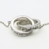 Used TIFFANY&Co. Necklace 1837 Interlocking Circle Silver925 5.0g Silver Accessories