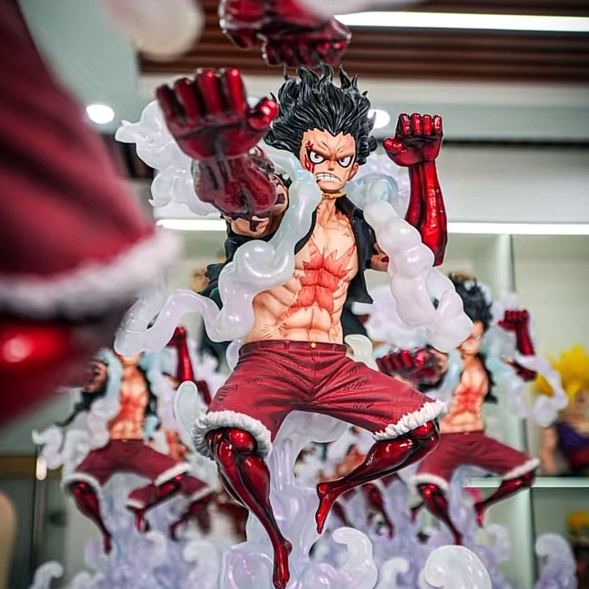 

JT Studio One Piece Snake Man Luffy Fist 12.59Inch/32cm Can be move PVC Anime Battle Figure Favorites Table setup Toys Gifts No box