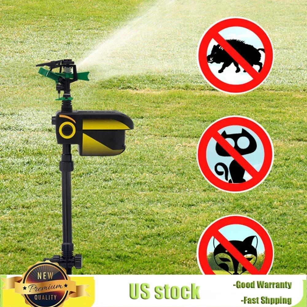 

Насадка для отпугивания животных, черная, работающая от солнечной энергии, длиной 32,8 фута, с датчиком движения, для садов и живописных мест. чёрный