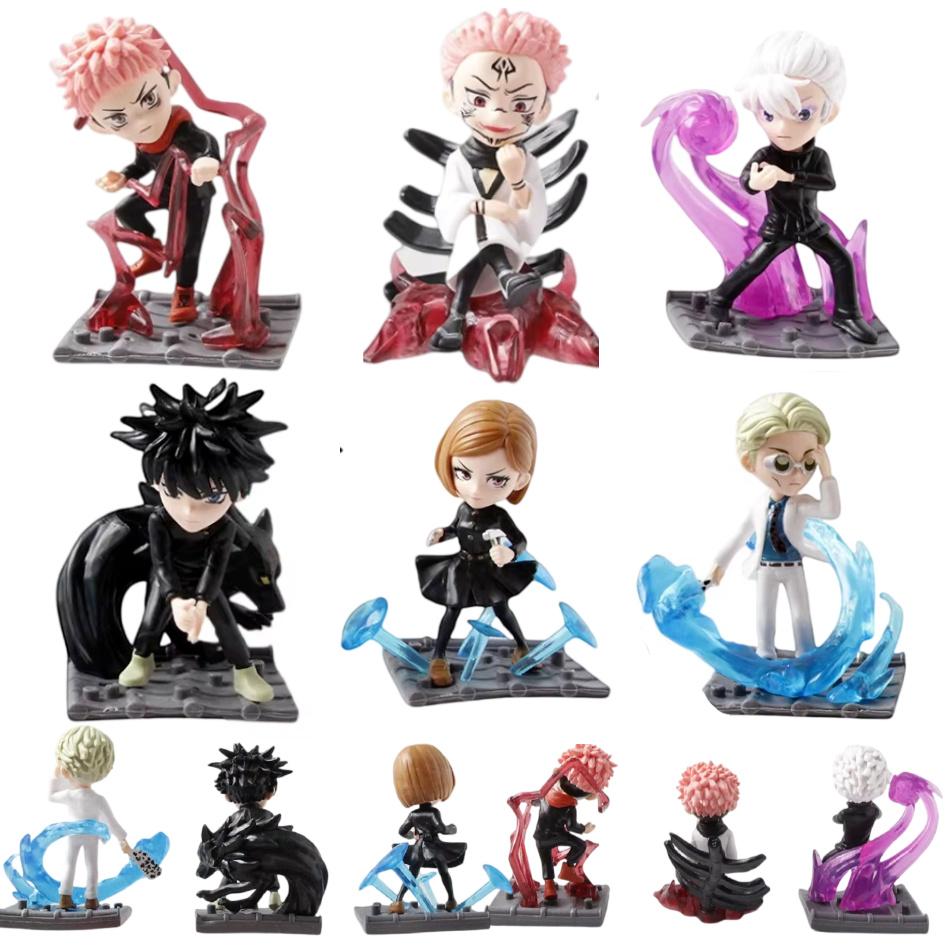 Jujutsu Kaisen Anime Figure 6 Style Satoru Gojo Action Figure Lord of the Curse Sukuna Figurine Collection Model Doll Toys Gifts