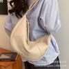 Bag Women's messenger bag 2025 new spring and summer large-capacity niche design high-end retro shoulder dumpling bag