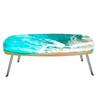 Großes ovales Ornament Fluss-Tisch Silikonform DIY Kristall Epoxidharz Formen DIY Bastelartikel Topdesk Charcuterie Board Form