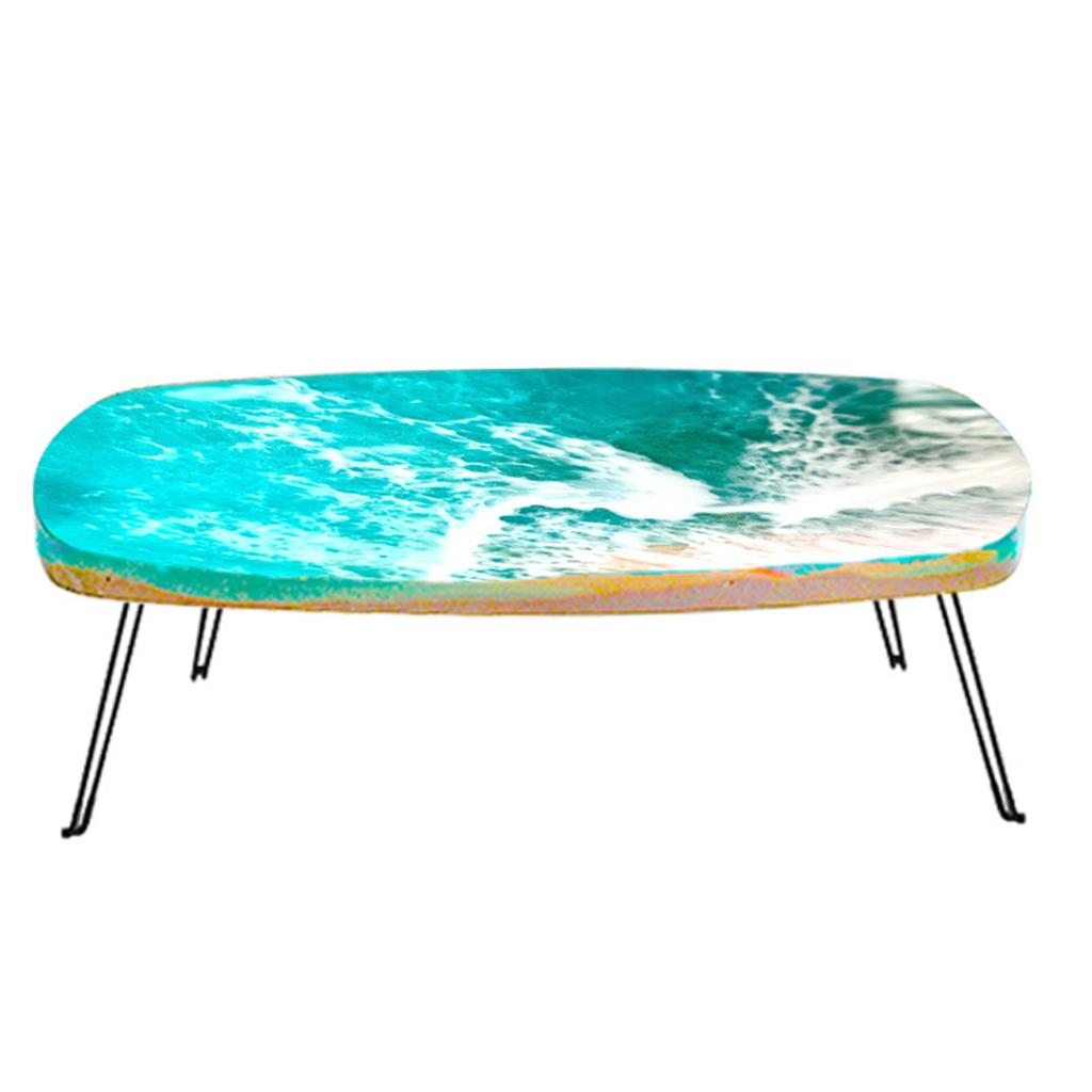 Großes ovales Ornament Fluss-Tisch Silikonform DIY Kristall Epoxidharz Formen DIY Bastelartikel Topdesk Charcuterie Board Form