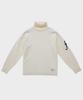 FFEFF STUDIO F Logo Wool Turtleneck (Ivory)