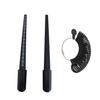 Ring Sizer Set Ring Mandrel Gauge Tool US Size 1-15&Finger Gaugers US Size 1-13 with Half Size Finger Measurement Scales Kit Ring Stick Measure Tool