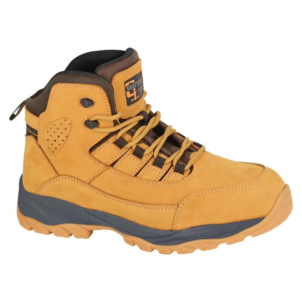 Grafters Mens Nubuck Hiking Boots