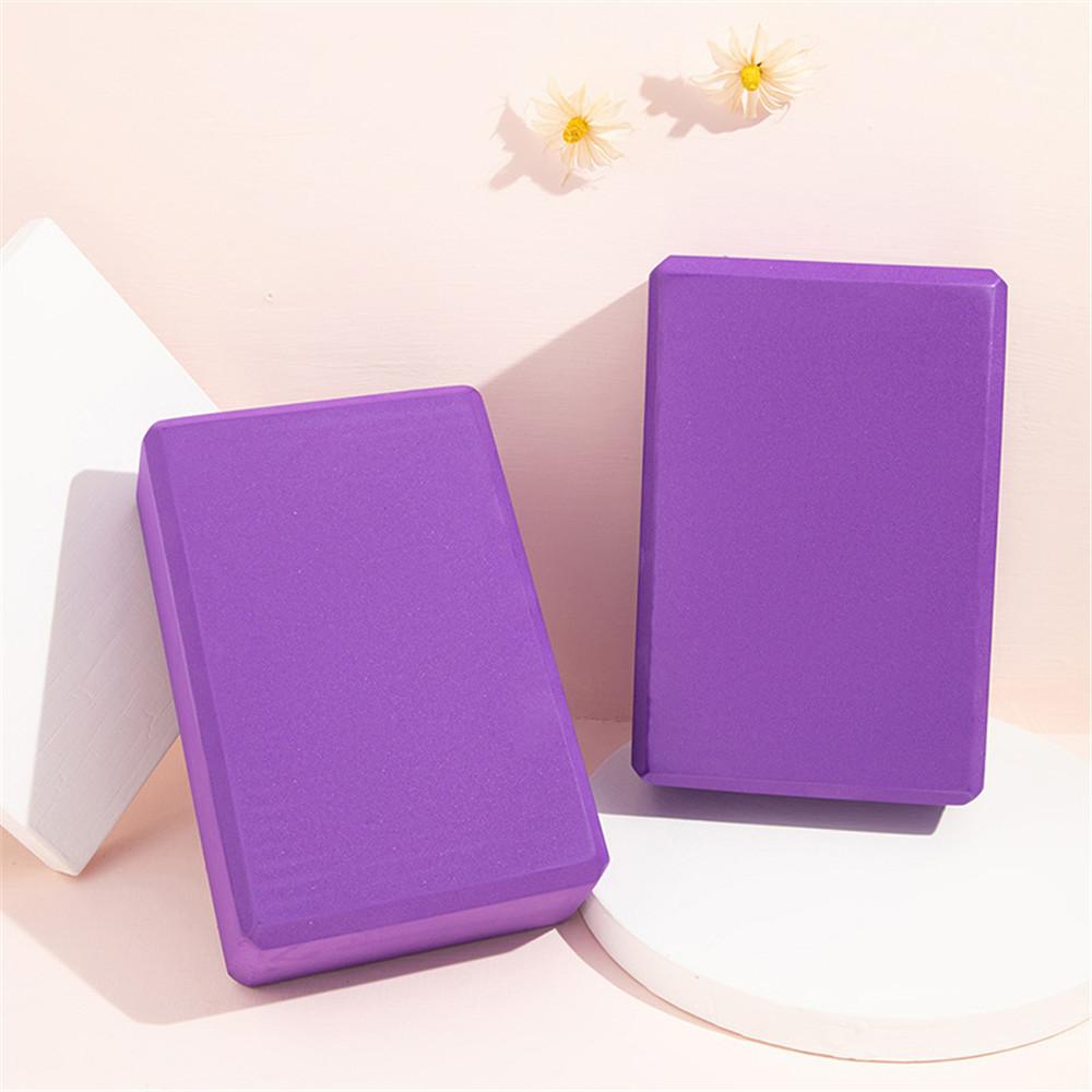 2Pcs Block Foam Brick Stretching Aid Gym Exercise Fitness For Yoga Pilates