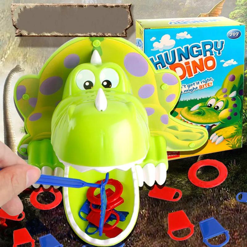 Puzzle Dinosaurier Abendessen Spiel Trick Fütterung Dinosaurier Tischbrettspiel Eltern-Kinder Interaktives Spielzeug Geburtstagsgeschenk