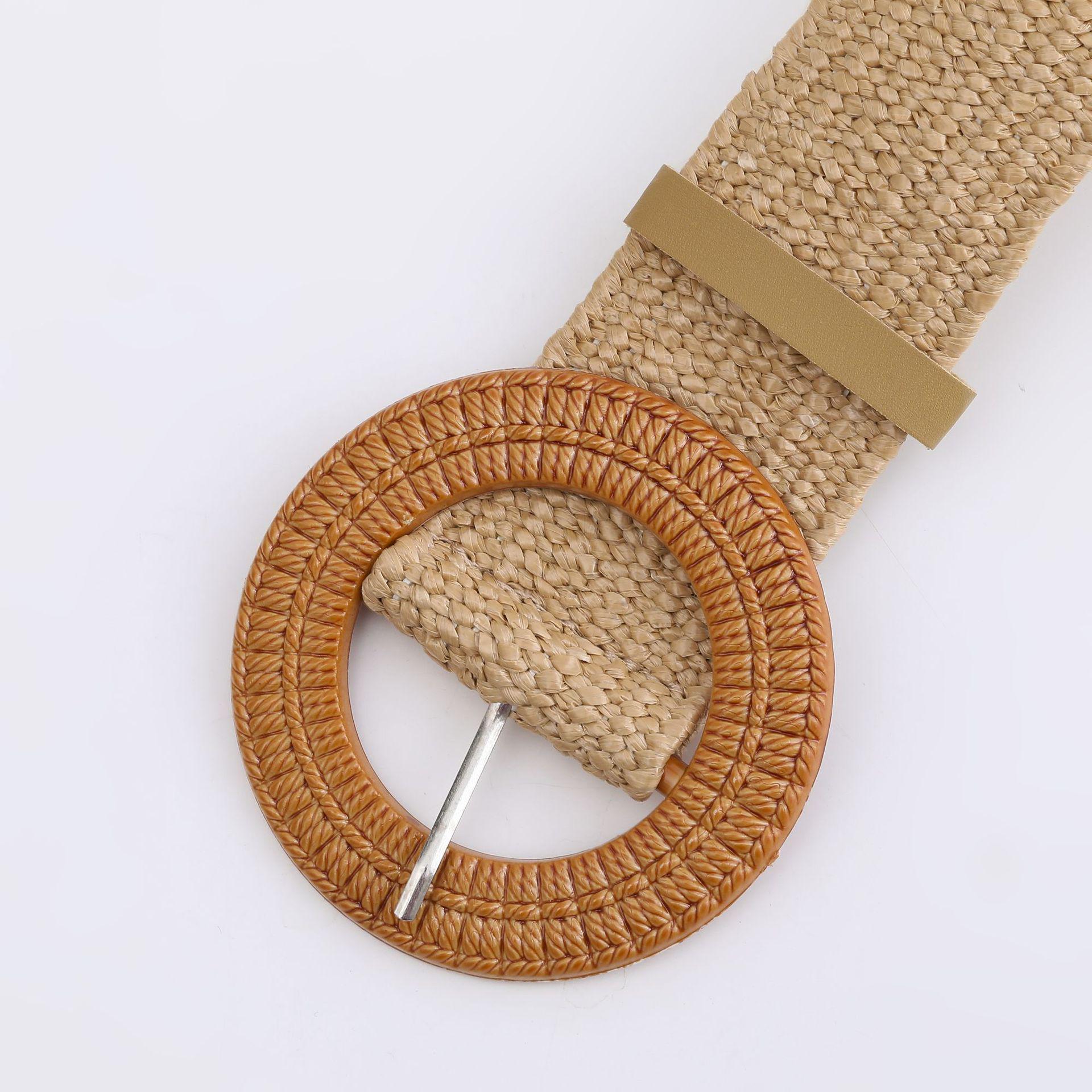 Forest Woven Vine Belt: Fashionable & Versatile Korean-Style Elastic Women s Belt