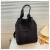 Backpack Women Nylon Drawstring Portable Daily Commute