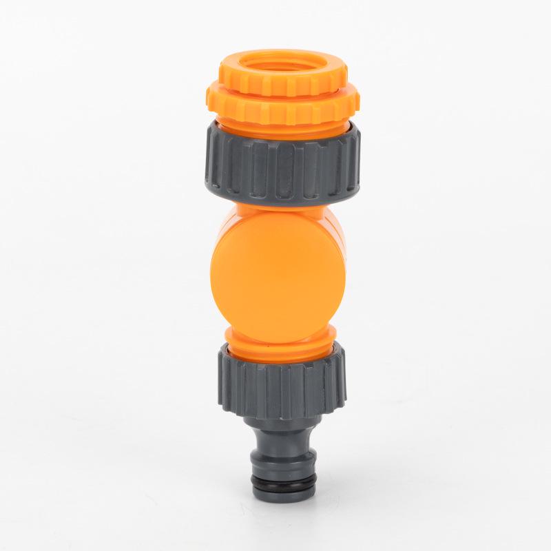 Drehbarer Schnellkupplungs-Wasserhahnnippel für 1/2, 3/4, 1-Zoll-Schläuche - Verhedderungsfreier Weichschlauchadapter