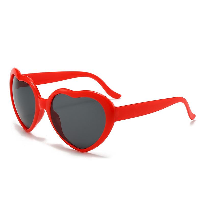 

Love Heart Shaped Effects Glasses Watch The Lightweights Change to Heart Shape At Night Diffraction Eyeglasses Women Stylish Sun Eyeglasses 1PC