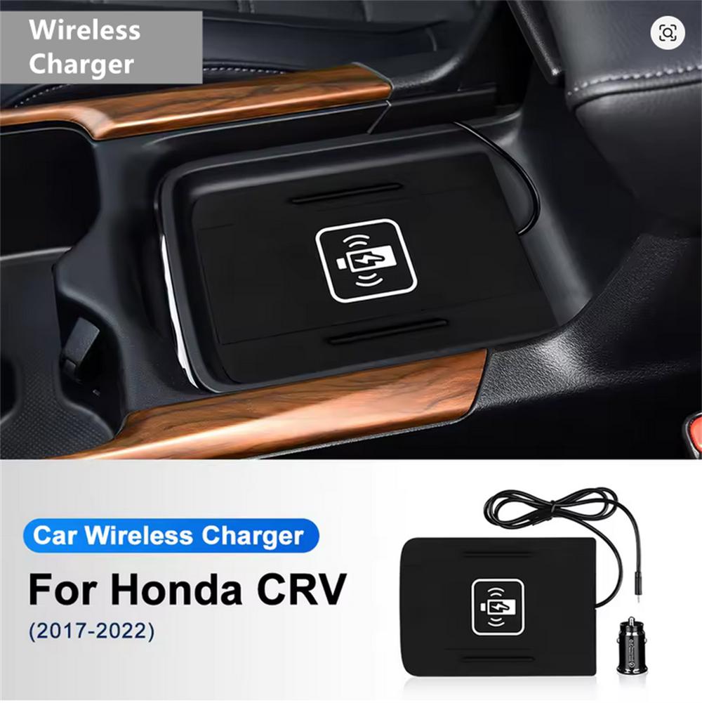 

For Honda CRV 2017-2022 Car Wireless Charger Pad Fast Charging Mat Charger Pad