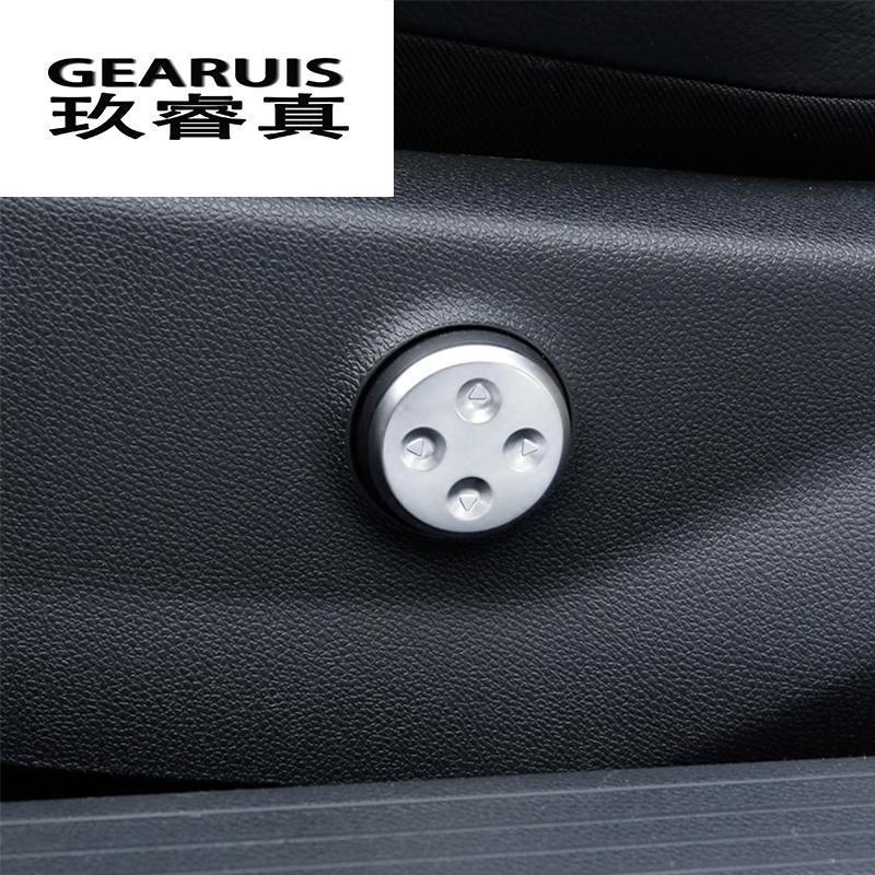 Car Styling Interior Buttons Panel Decoration Cover Trim Sticker Frame For Mercedes Benz C Class W204 2011-2014 Auto