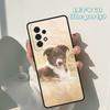 Beautiful Fun Border Collie Dog Puppies Case For Samsung Galaxy A42 A31 A40 A51 A71 A32 A80 A91 A52 A72 A73 A20e A50 A70 A11 A12