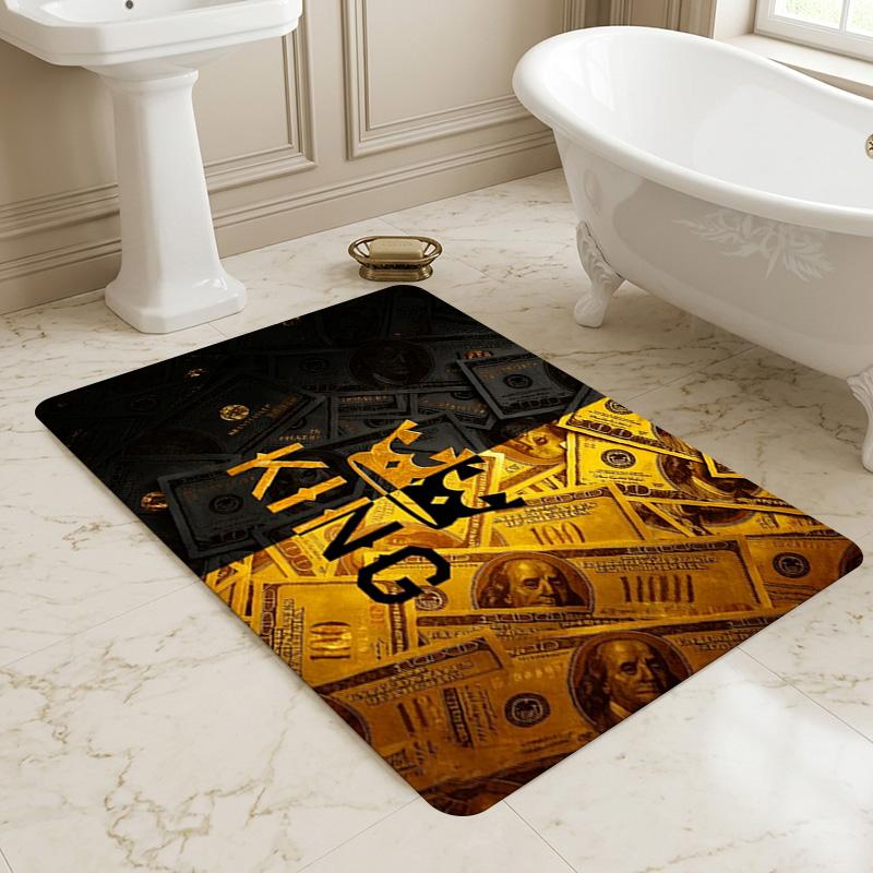 Money Living Room Nonslip Area Rug Soft Carpet For Bedroom Game Playroom Sofa Office Home Decor Doormat Christmas Gift C929449