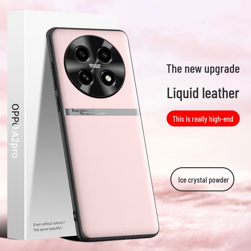 

Защитный чехол из жидкой кожи для Oppo A2 Pro, устойчивый к падениям и загрязнениям, цельная поставка oppo A2 Pro