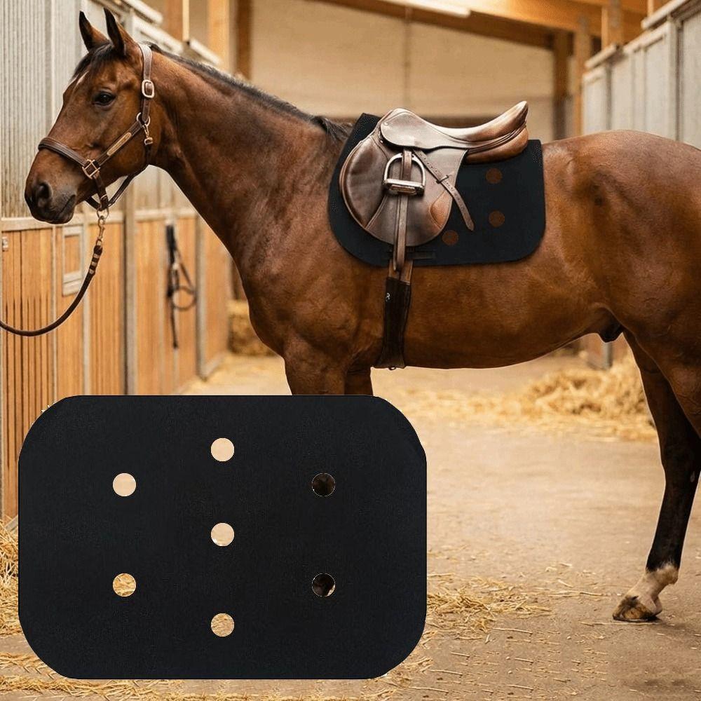Breathable Bareback Pad Shock Absorption Horse Riding Pad Saddle Seat Cushion Horse Riding