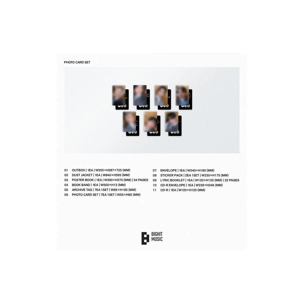 BTS - ARIRANG [Photobook 2 Types + Living Legend Ver. + Weverse Albums ver. SET]