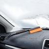 Ice Scraper For Car Cleaning Scraper Snow Brush With Squeegee For Winter Snow Ice Frost Truck SUV Window Vehicle Windshield