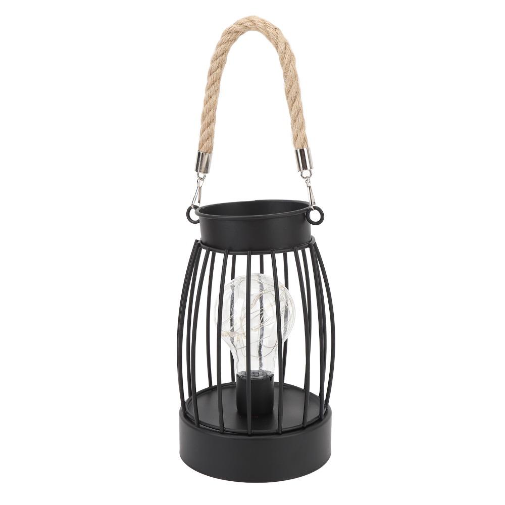 Metal Decorative Lantern Black Lantern Vintage Table Lantern Home