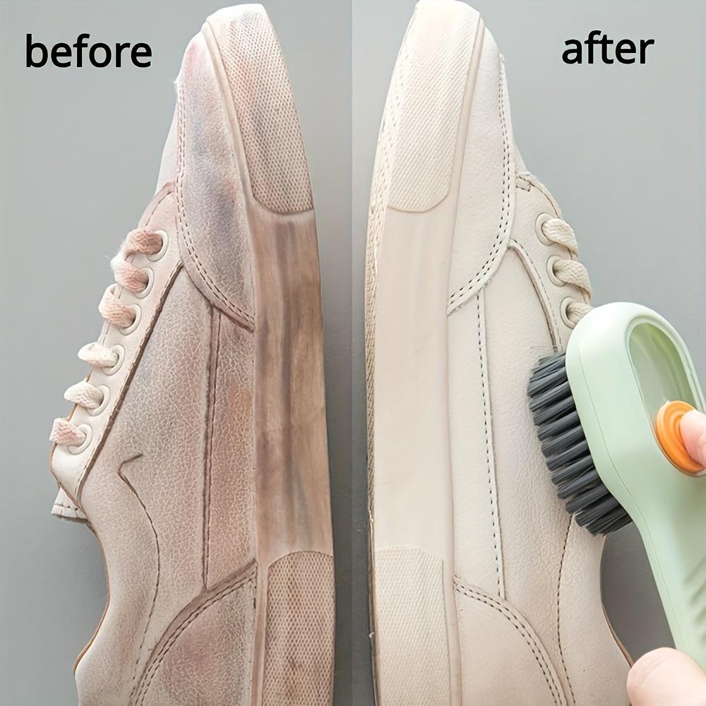 1 Versatile Cleaning Brush, Washable Cleaning Implement For Home, Restroom Cleaning Clothes Brush Shoe Brush Dirt Mark Removal