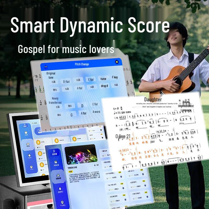 SANSUI All-in-One Home & Outdoor Karaoke Speaker System