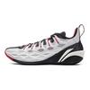 Li Ning Buckets Cushioning Slip Resistant Breathable Low Top Basketball Shoes Men's Black White ABAV051-3