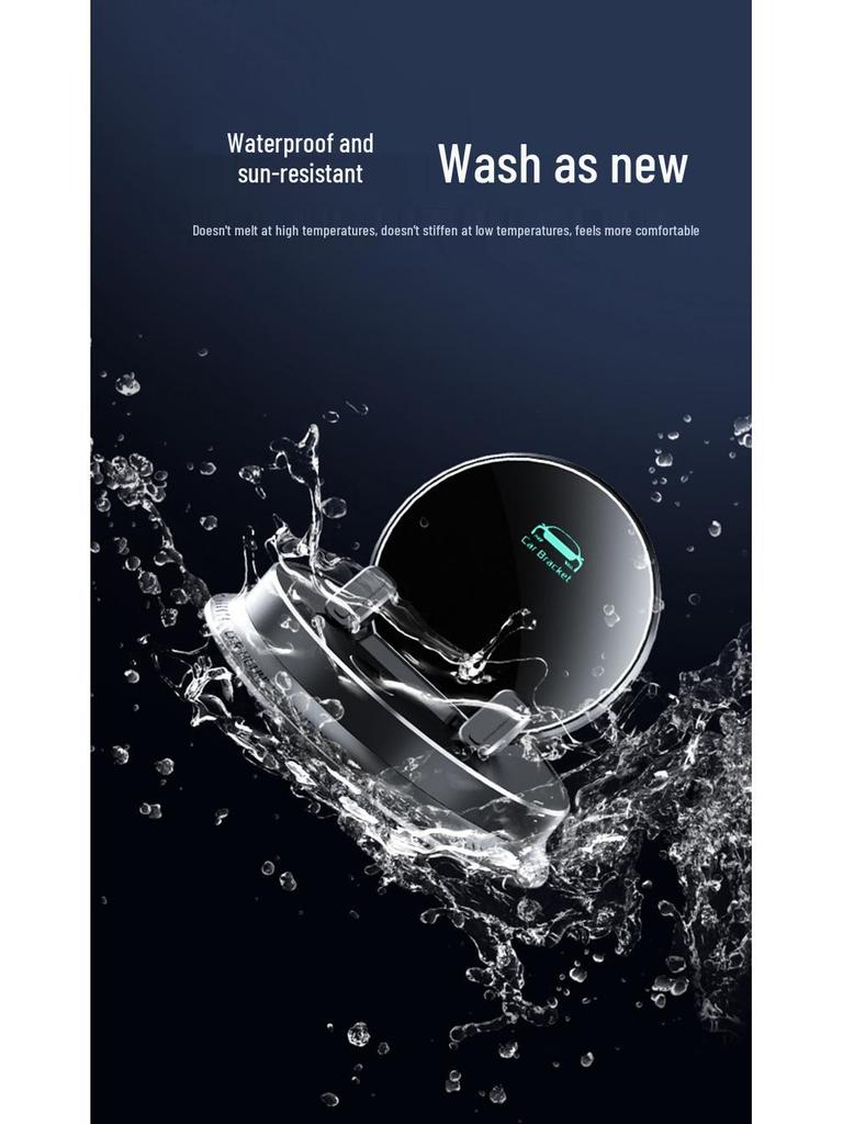 Smart Induction Multifunction Car Phone Holder - Non-slip Dashboard Mount for Navigation