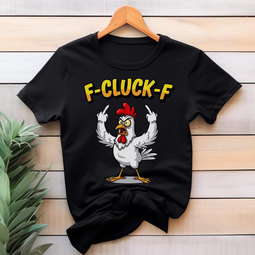 2026 New Funny F Caw F Chicken FCAWF Chicken TShirt Men Funny Cotton Tee Shirt Crew Neck Short Sleeve T Shirt Gift Idea Clothes