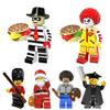 Mini Toy Figures From Cartoon City Movie 4.5cm/1.77in Size Abs Plastic Small Building Blocks