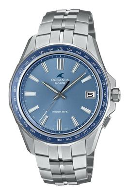 Orologio Oceanus Made in Japan OCEANUS Modello 20° Anniversario Manta World Limited 700 pezzi Dotato di Bluetooth Radio Solare Vetro Zaffiro Argento