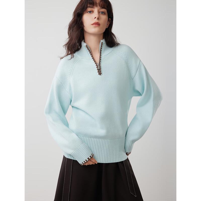 ELLE Women s Lamb Wool Pullover Sweater L