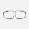 Chrome 2PCS Rearview Mirror Rain Eyebrow Cover Trim For Nissan Qashqai 2023 2024