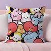 Pillowcase Toon Gift Cushion Cover Bedroom Home Sofa Chair Seat Decor Pillow Case Cute Cartoon Characters B-B-Bt-21