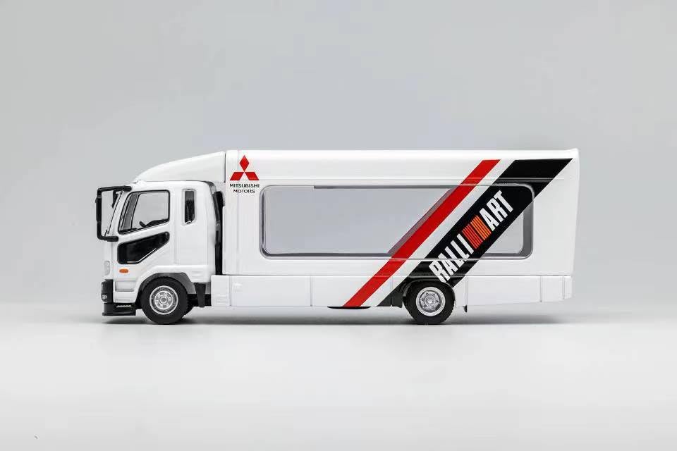Gaincorp Products 1/64 Mitsubishi FUSO Truck Mitsubishi RALLIART Finished Product