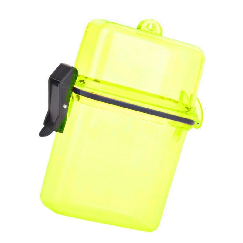 Portable Floating Watertight Case Waterproofs Diving Seal Box with Rope Hook Diving Sealing Dry Storage Box Easy To Use