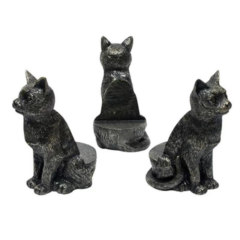 3 Pezzi Piedini per Vasi da Fiori Supporto Forma Animale Gatto Cane Coniglio Alzate per Vasi da Pianta Pad Giardino Esterno Piedino per Vaso in Resina Supporti per Piante Bonsai