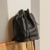 Double-shoulder Bag - Retro Academic Style Women's Backpack with Stylish Drawstring Straps for Travel Use Casually