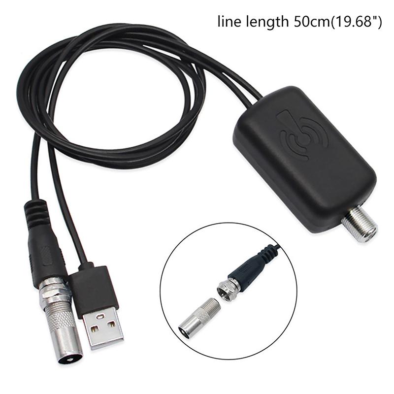 Hdtv Antenna Amplifier 4K Low Noise High Gain Tv Signal Amplifier Uhd Televisions Accessories