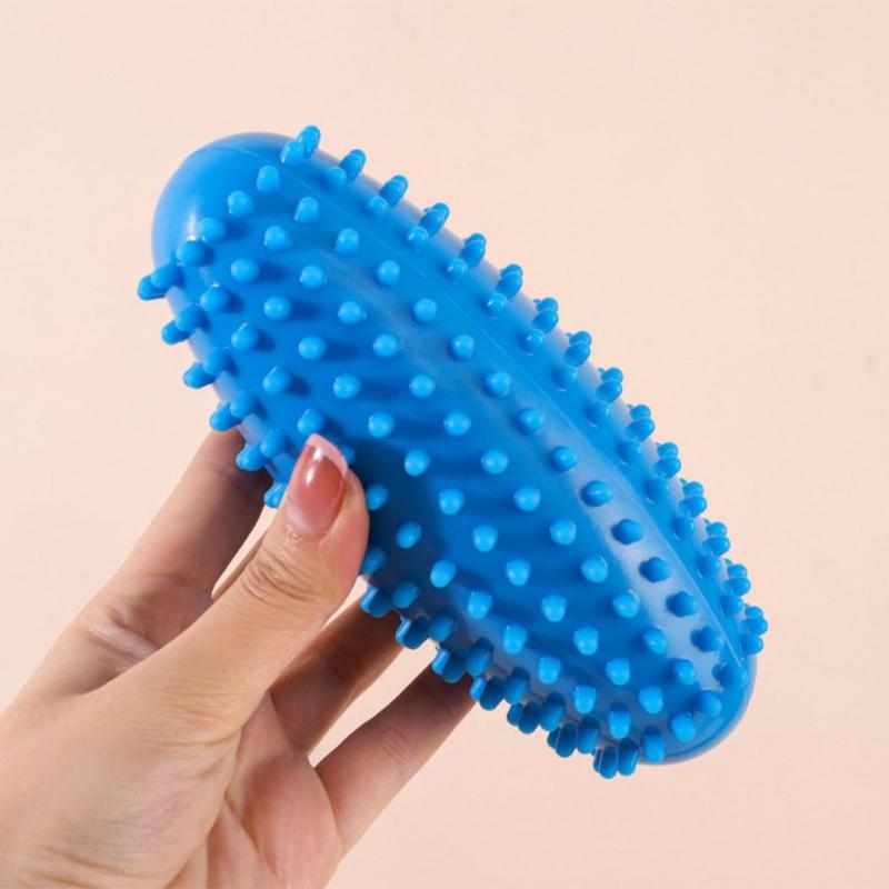 ПВХ масажний м’яч для ніг Spiky Reliever Hedgehog Ball Fascia Relax Massager Plantar Fasciitis Trigger Point Shiatsu Pain Relax