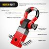 Nilight Shackle Hitch Receiver Off-Road 3/4' D Ring W/Trailer Pin 2Inch Heavy Duty Solid Recovery Towing Kit for Trucks Jeeps