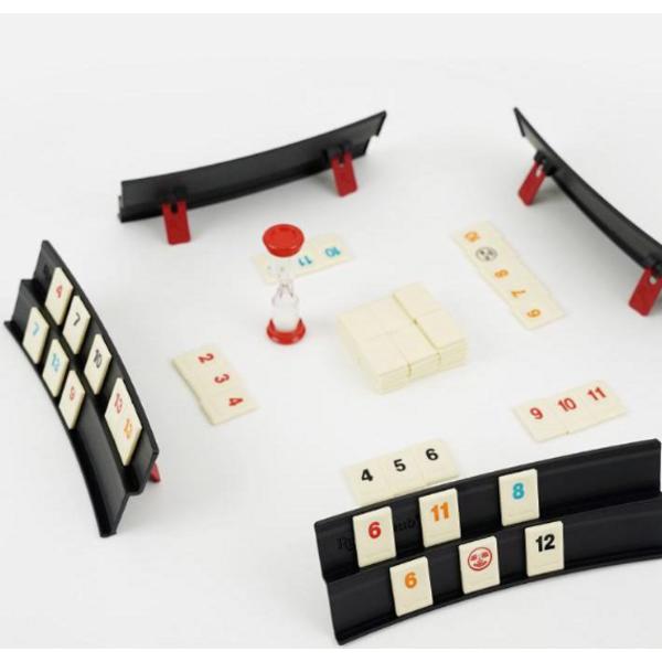 Rummikub επιτραπέζιο παιχνίδι ταξιδιού, διάφορα χρώματα