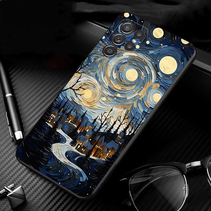 Winter Christmas Snowflake Phone Case For Samsung Galaxy S25 S24 S23 S22 S21 Ultra S24 S23 S22 S21 S25 Plus S24 S25 FE