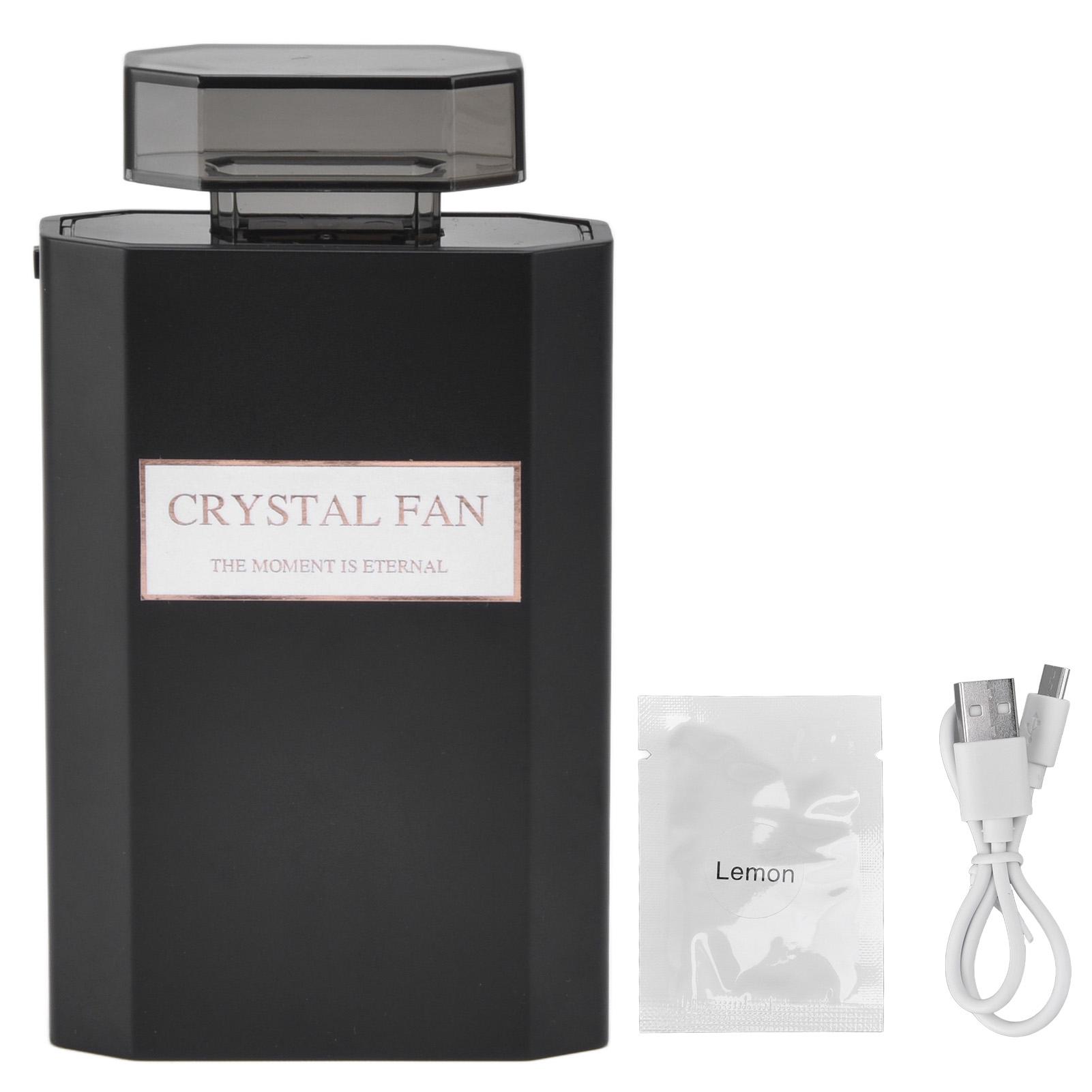 

Handheld Fan 3 Speed Ladies Small Fan USB 1200mAh Battery Rechargeable Handheld Portable Pull Out чёрный